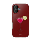 Pink Cocktail Tough Phone Case