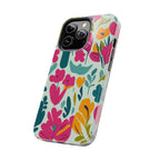 Floral Splash Tough Phone Case
