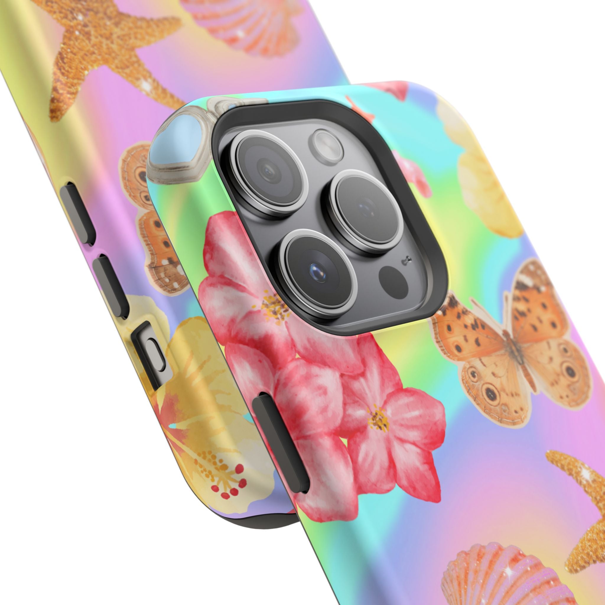 Tropical Seashell Magnetic Impact Resistant Phone Case