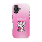 Dynamic Duo Part 1 Pink Bear Tough Phone Case