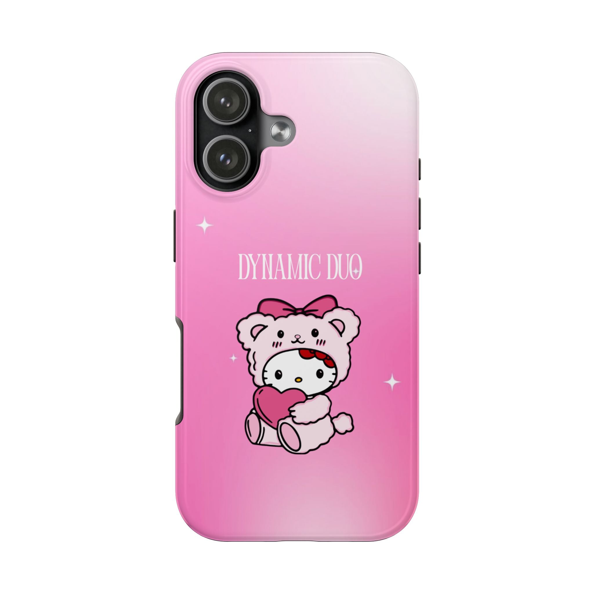Dynamic Duo Part 1 Pink Bear Tough Phone Case