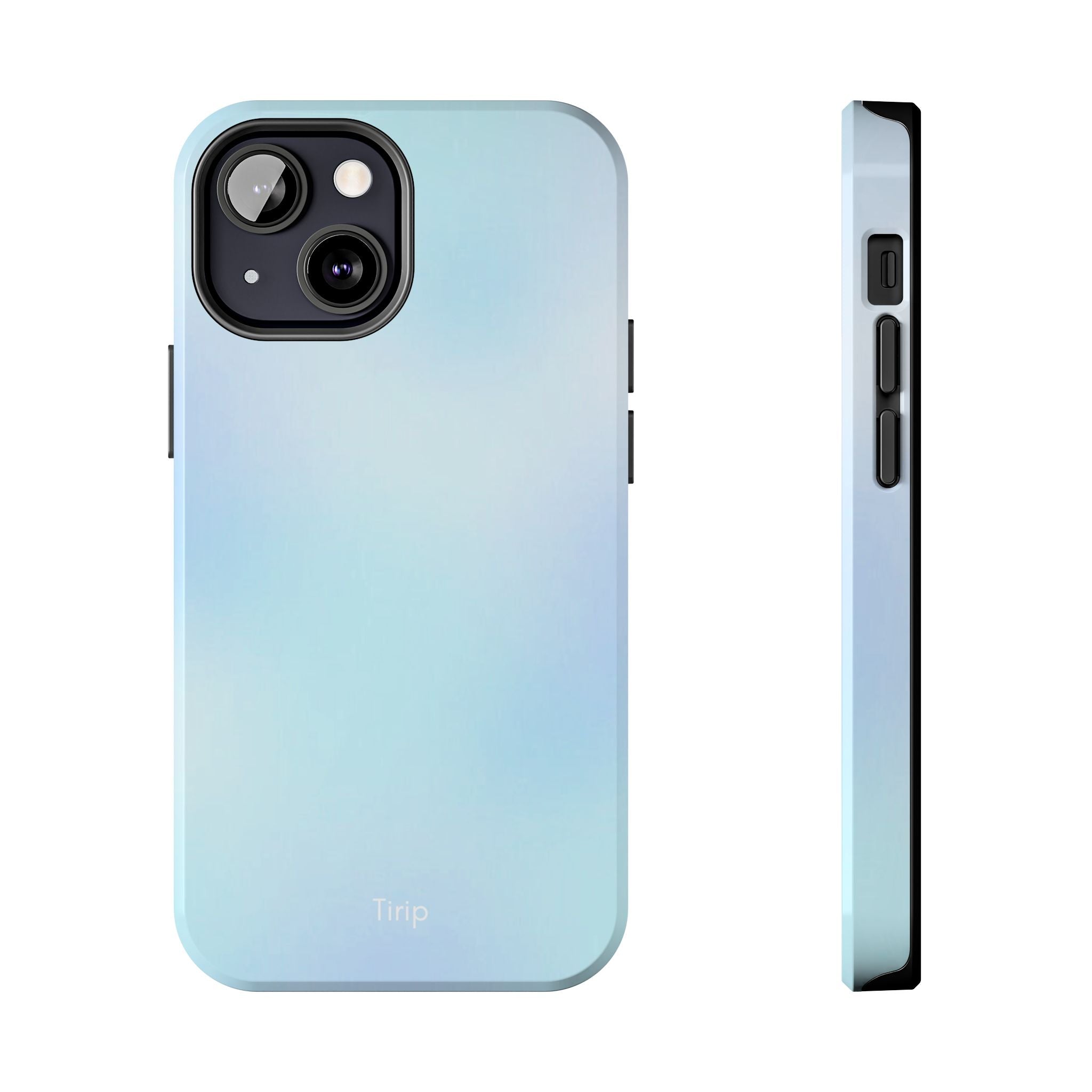 Iridescent Blue Tough Phone Case