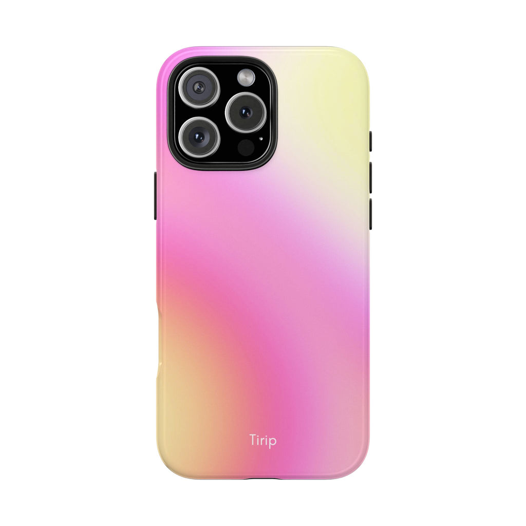 Pink & Yellow Gradient Tough Phone Case