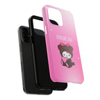 Brown 'Dynamic Duo' Part 2 Cute Bear Tough Phone Case