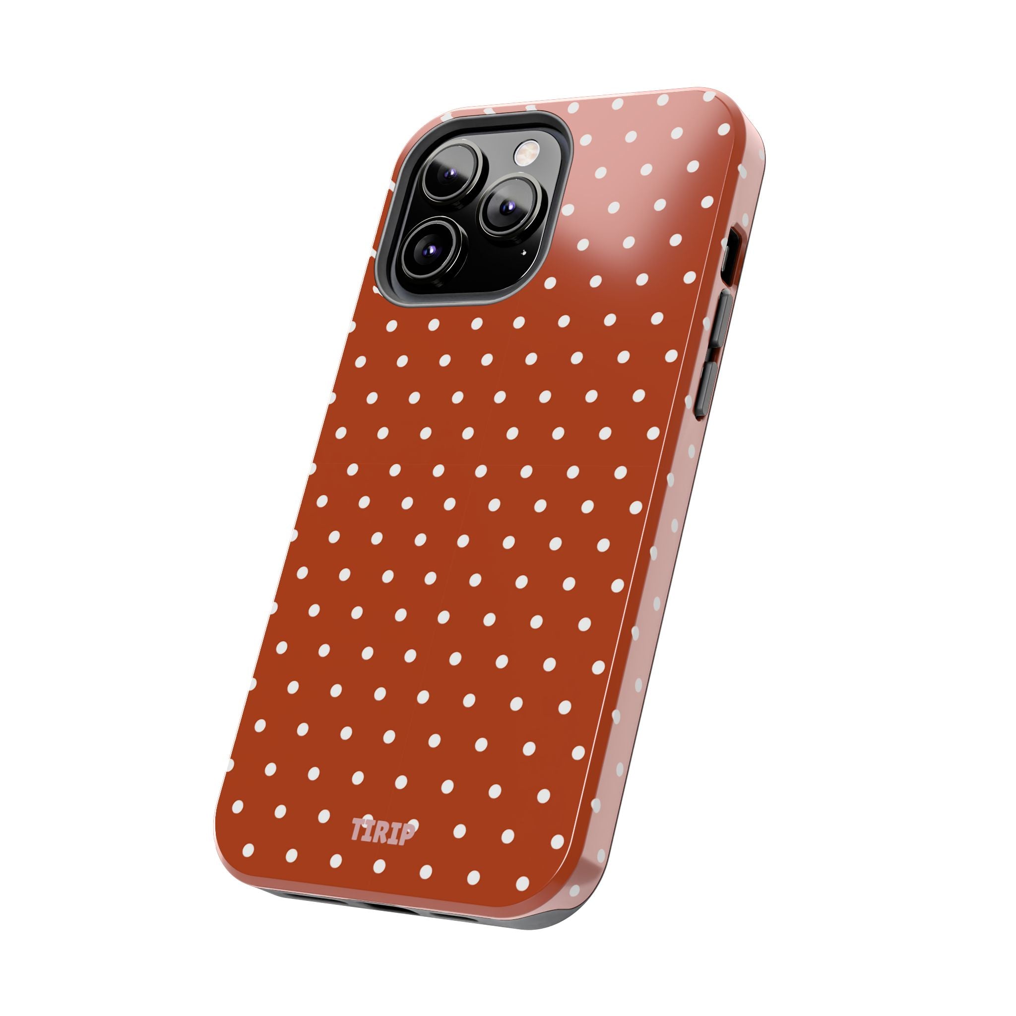Brown Polka Dot Tough Phone Case