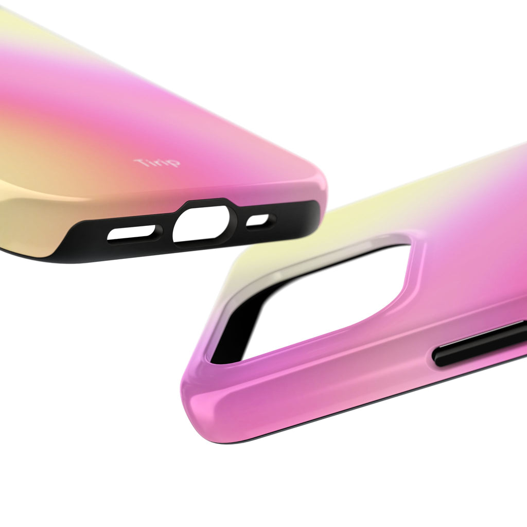 Pink & Yellow Gradient Tough Phone Case