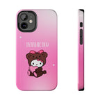 Brown 'Dynamic Duo' Part 2 Cute Bear Tough Phone Case