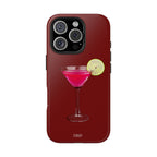 Pink Cocktail Tough Phone Case