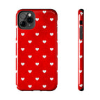 I’m Yours Red Heart Pattern Tough Phone Case