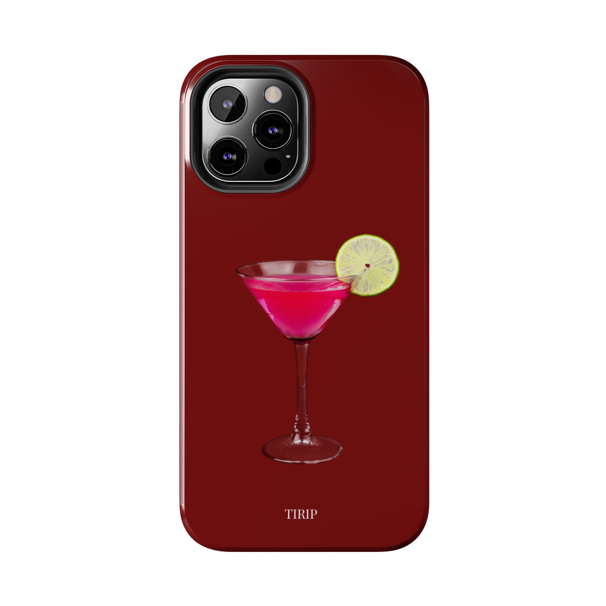 Pink Cocktail Tough Phone Case