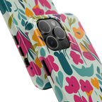 Floral Splash Tough Phone Case