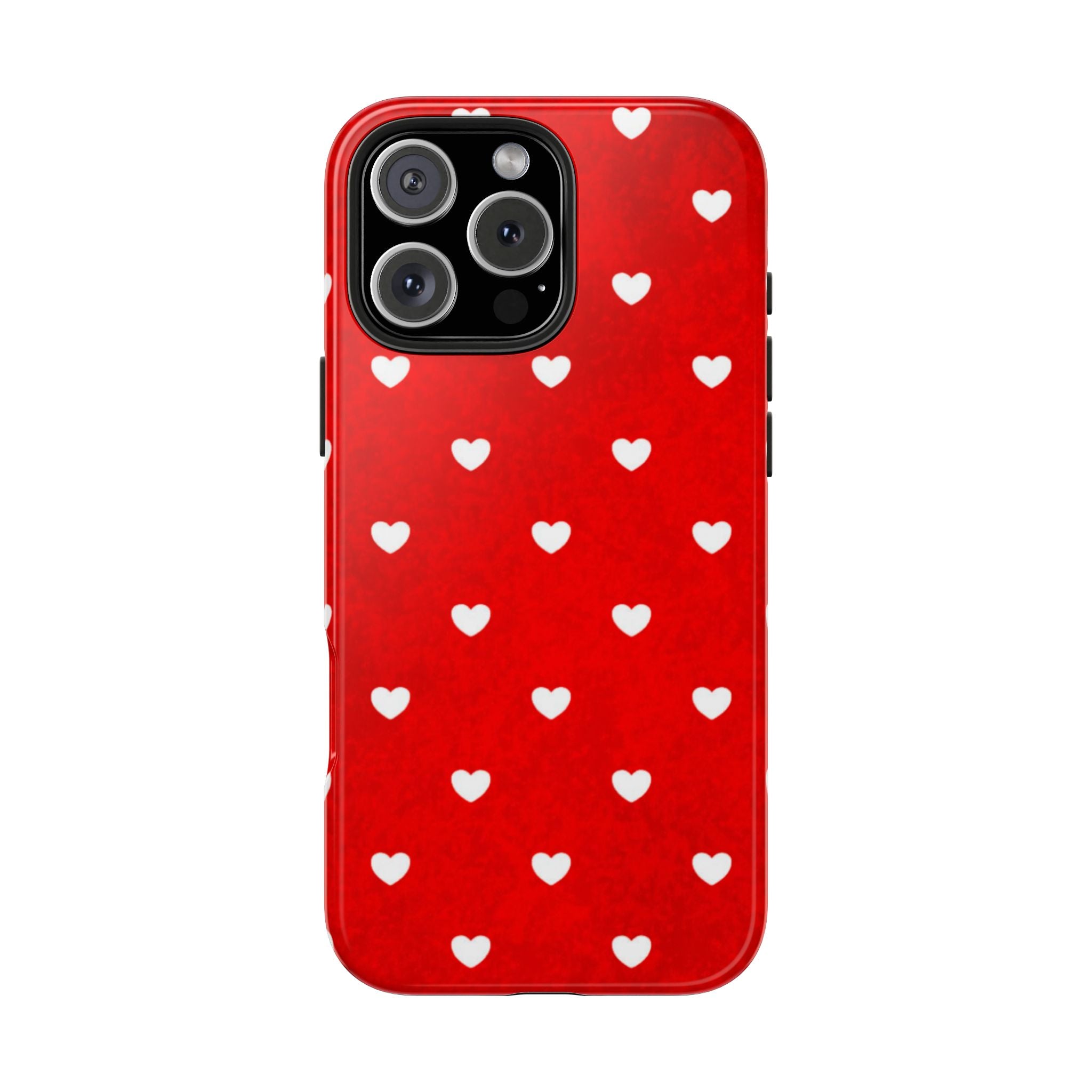 I’m Yours Red Heart Pattern Tough Phone Case
