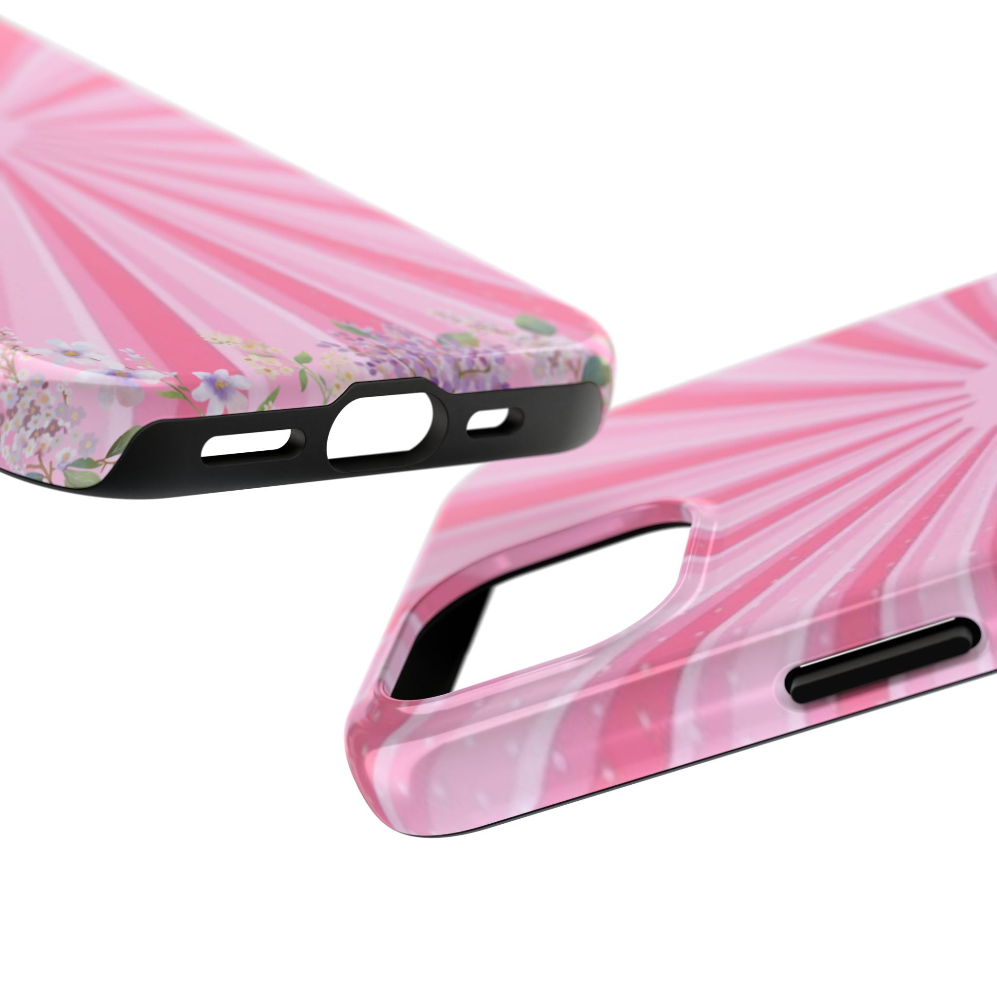 Pink Heartburst Tough Phone Case