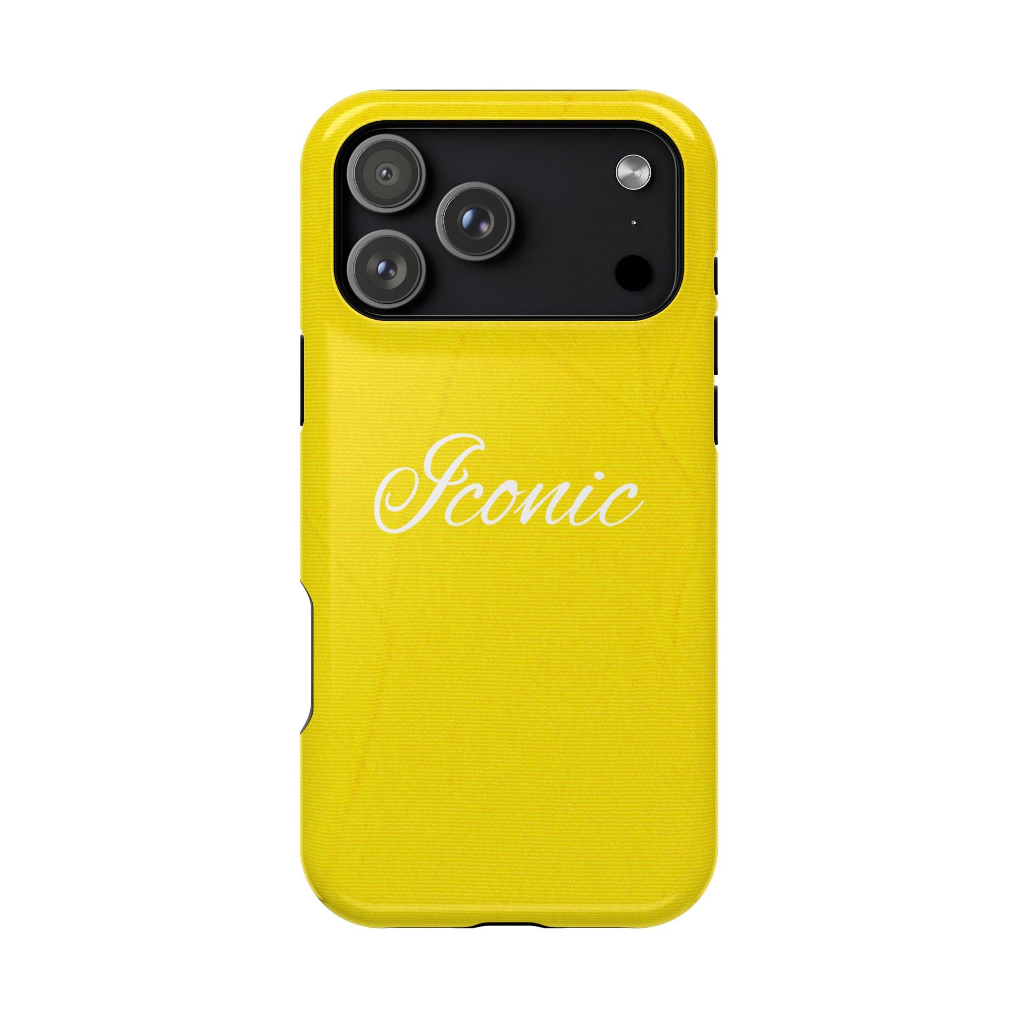 Glossy Iconic Yellow Magnetic Phone Case