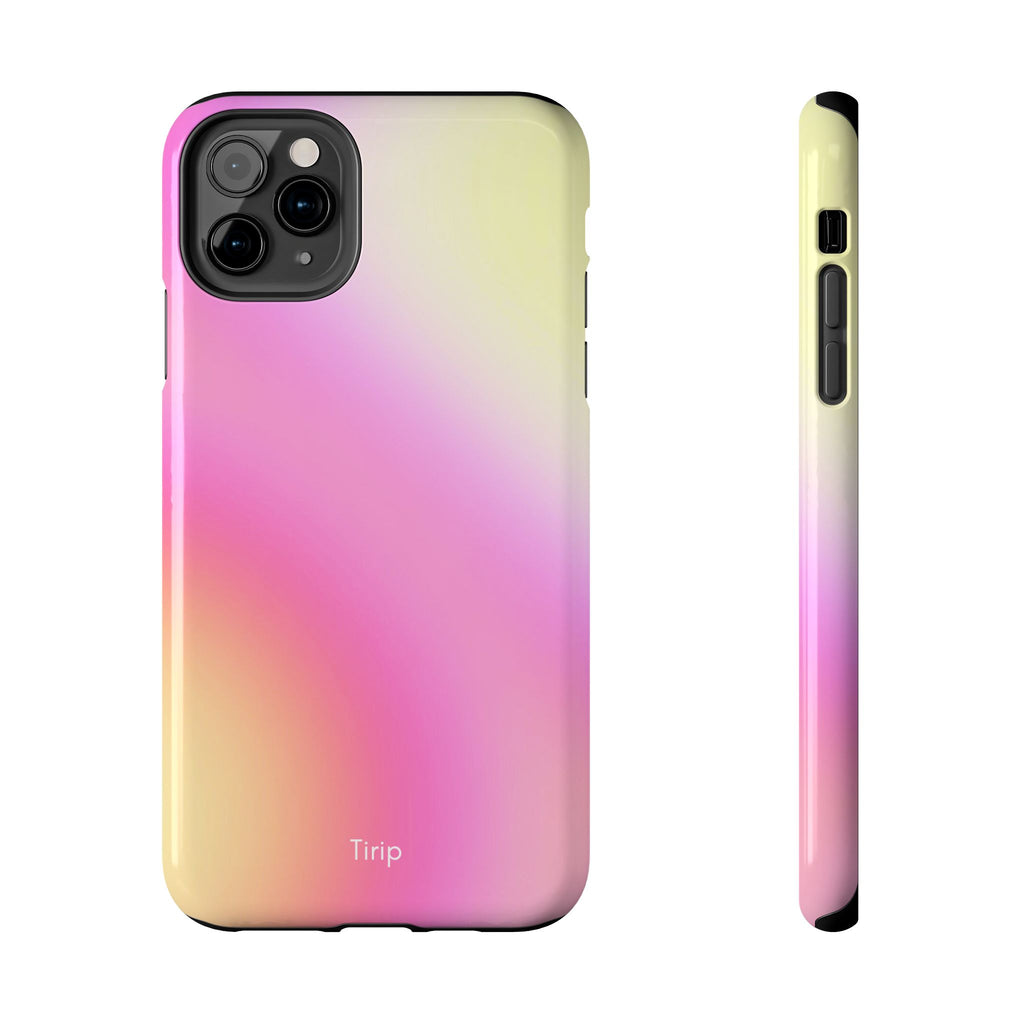 Pink & Yellow Gradient Tough Phone Case