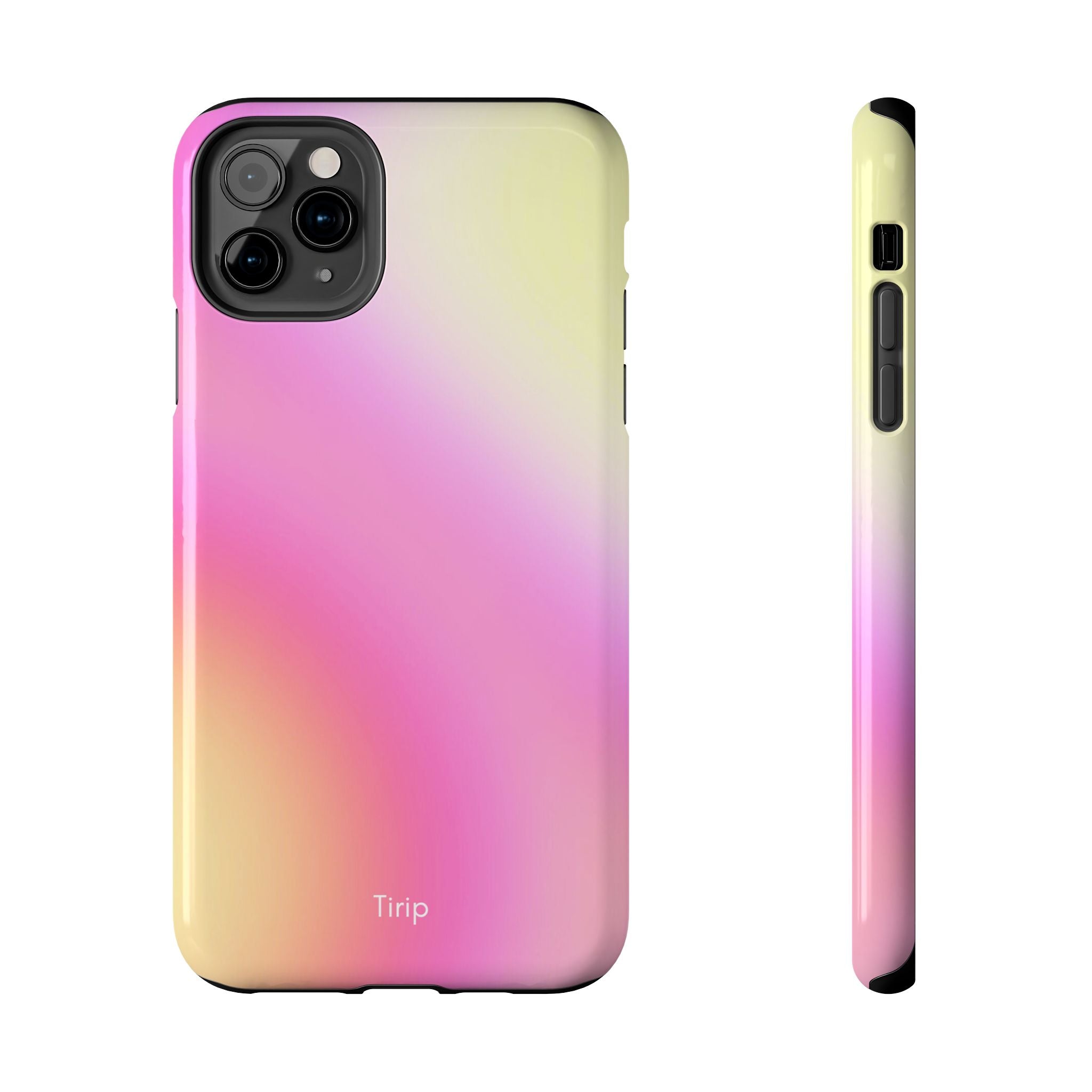 Pink & Yellow Gradient Tough Phone Case