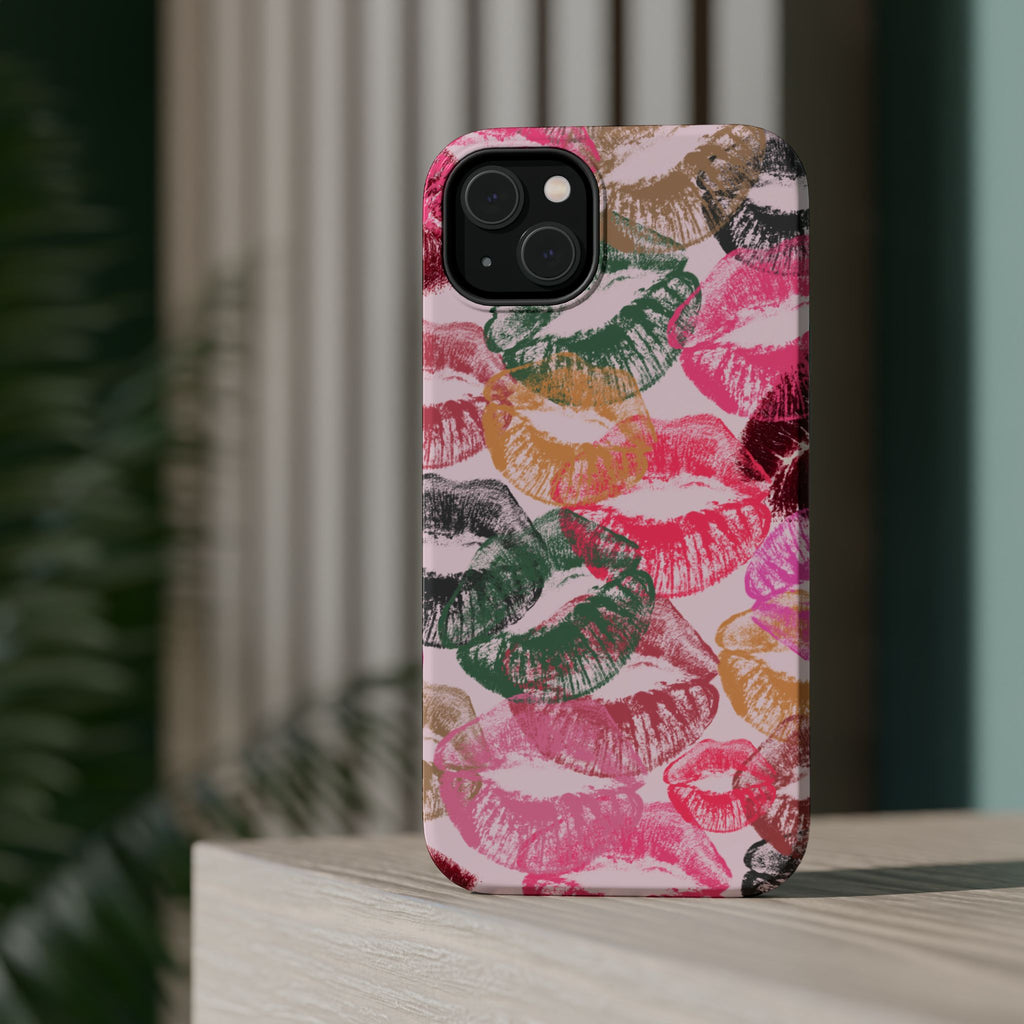 Kiss Print MagSafe Phone Case