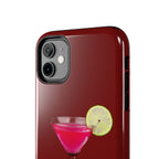 Pink Cocktail Tough Phone Case