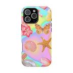 Tropical Seashell Magnetic Impact Resistant Phone Case