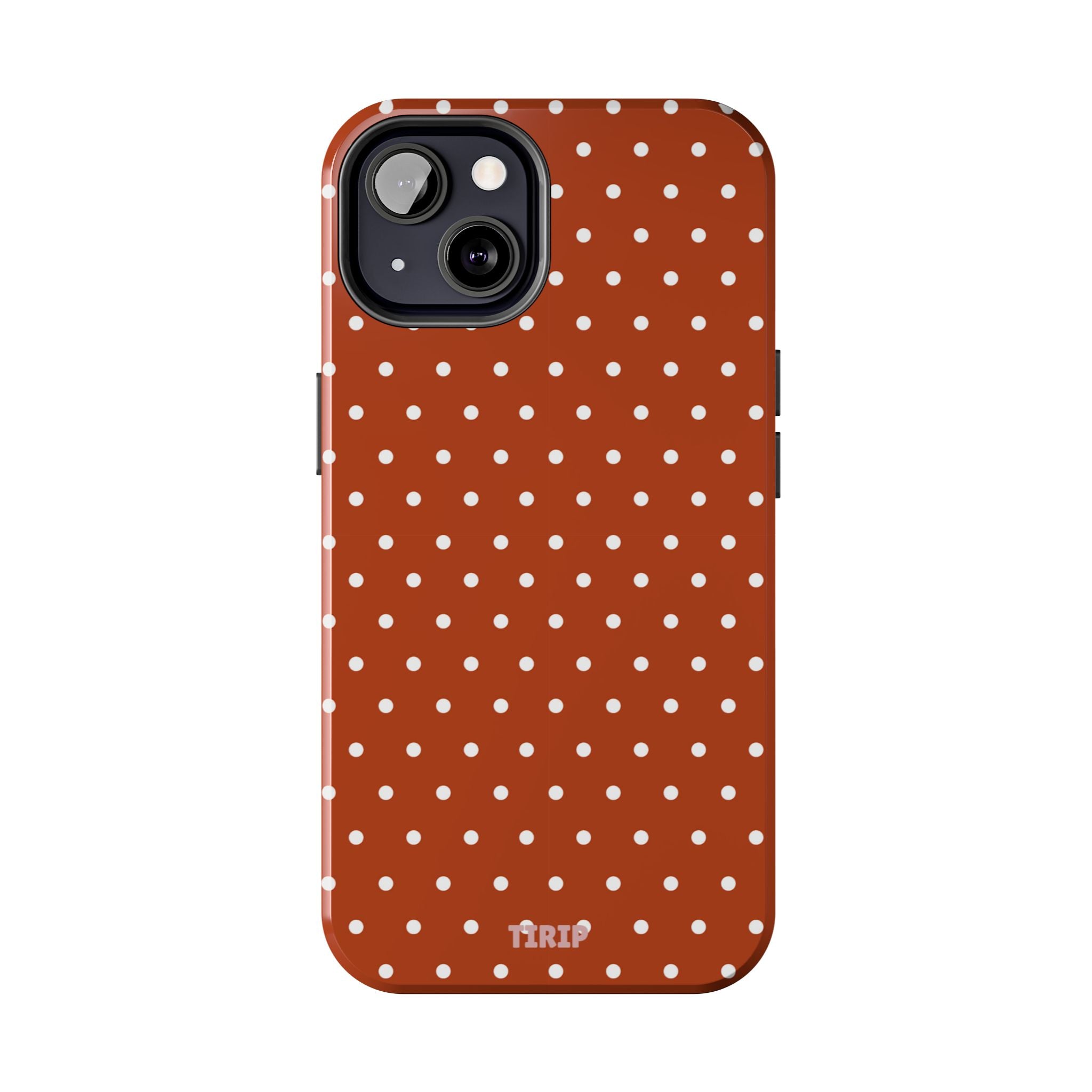 Brown Polka Dot Tough Phone Case