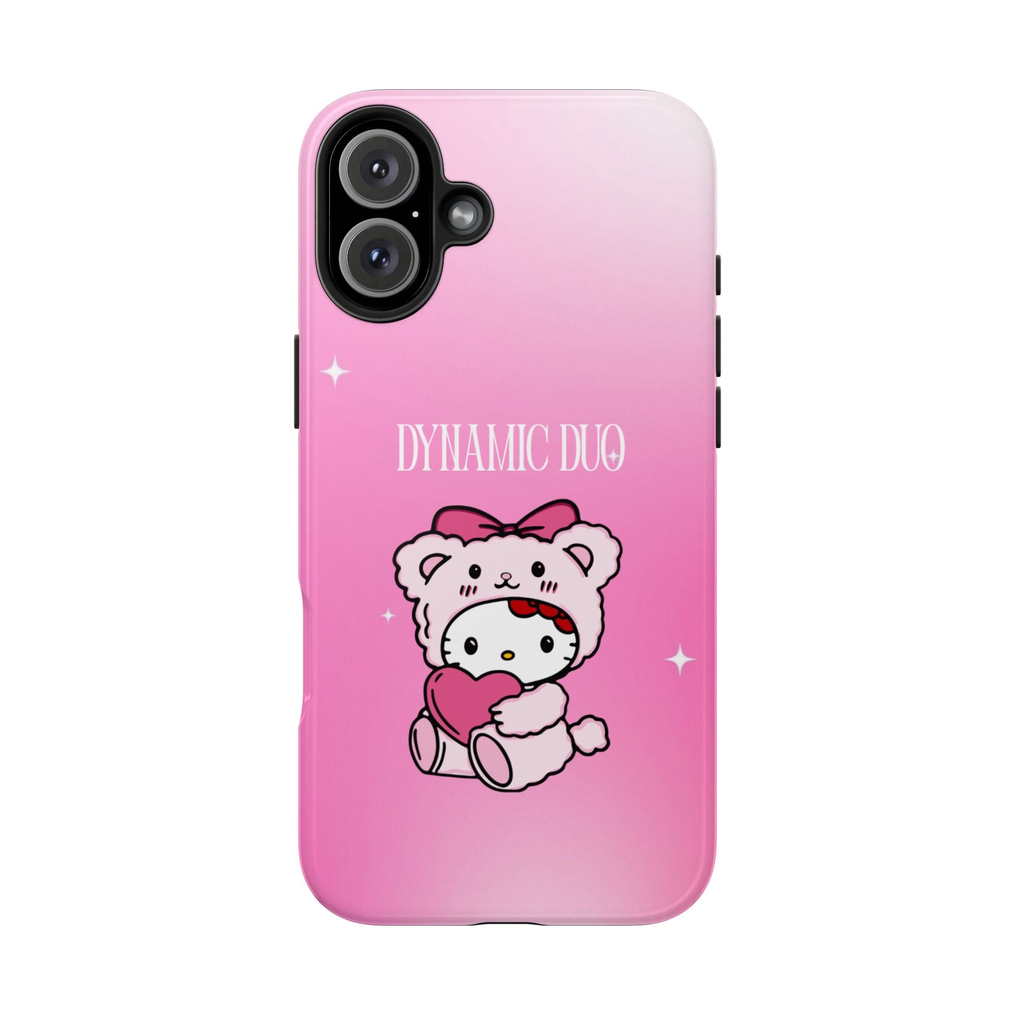Dynamic Duo Part 1 Pink Bear Tough Phone Case