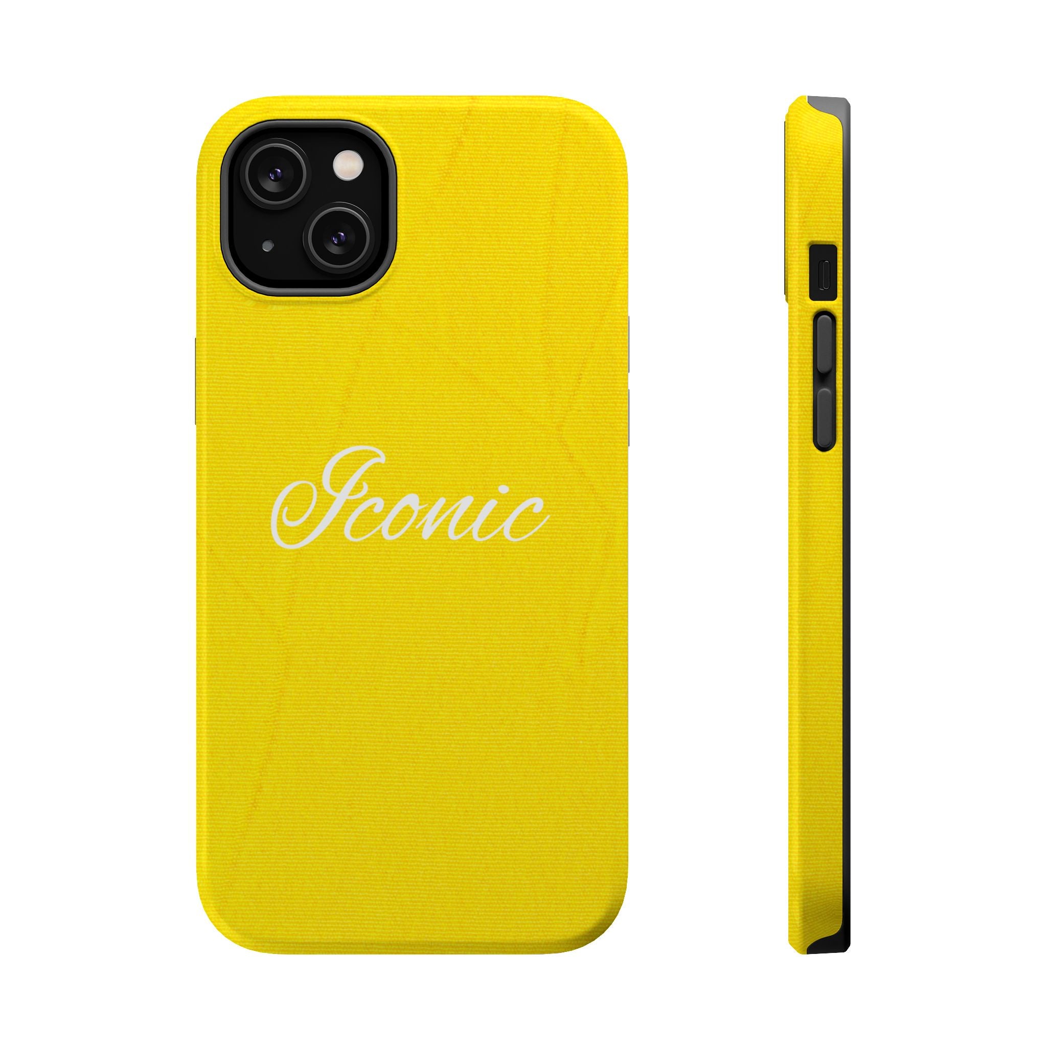 Glossy Iconic Yellow Magnetic Phone Case