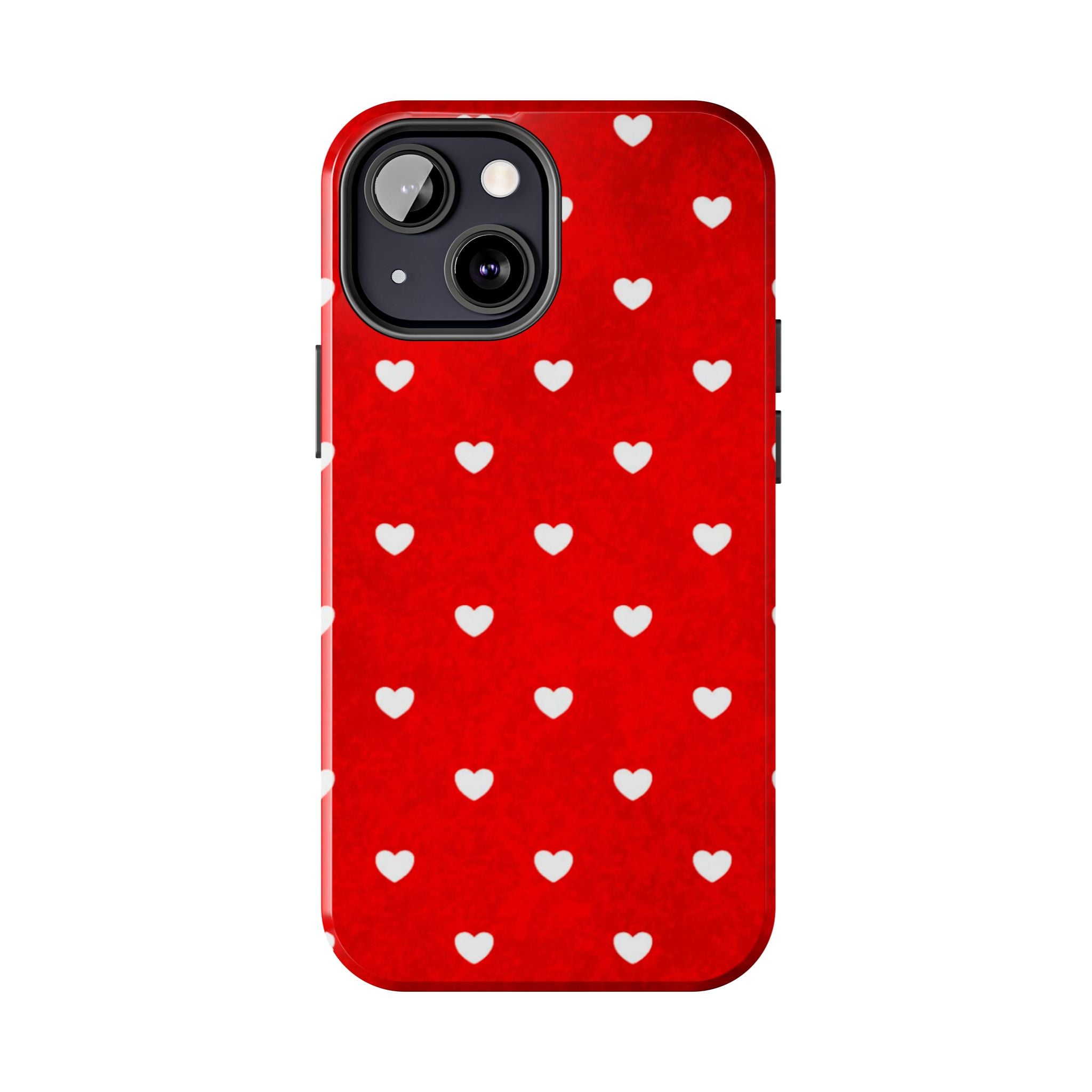 I’m Yours Red Heart Pattern Tough Phone Case