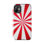 Red Burst Tough Phone Case