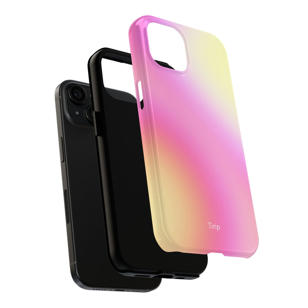 Pink & Yellow Gradient Tough Phone Case