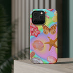 Tropical Seashell Magnetic Impact Resistant Phone Case