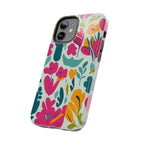 Floral Splash Tough Phone Case