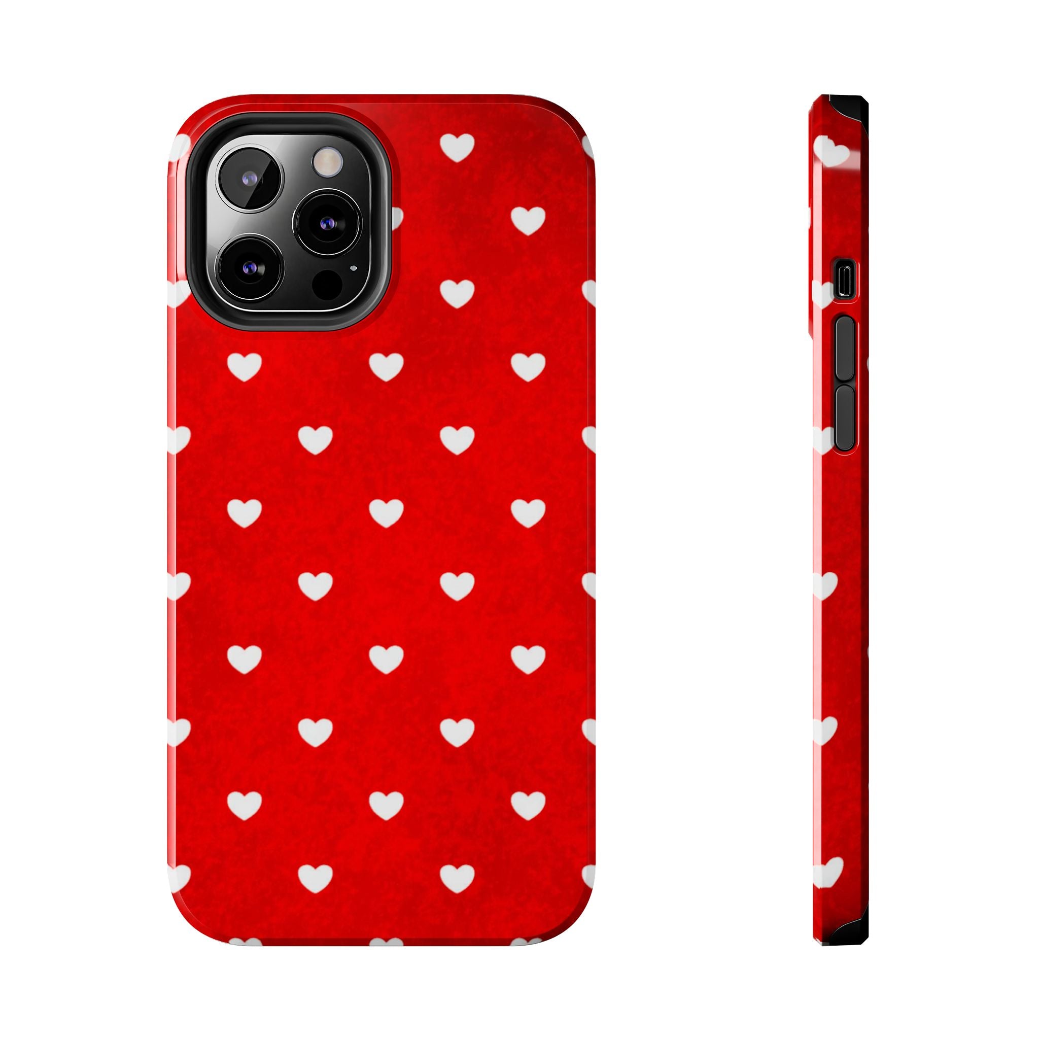 I’m Yours Red Heart Pattern Tough Phone Case