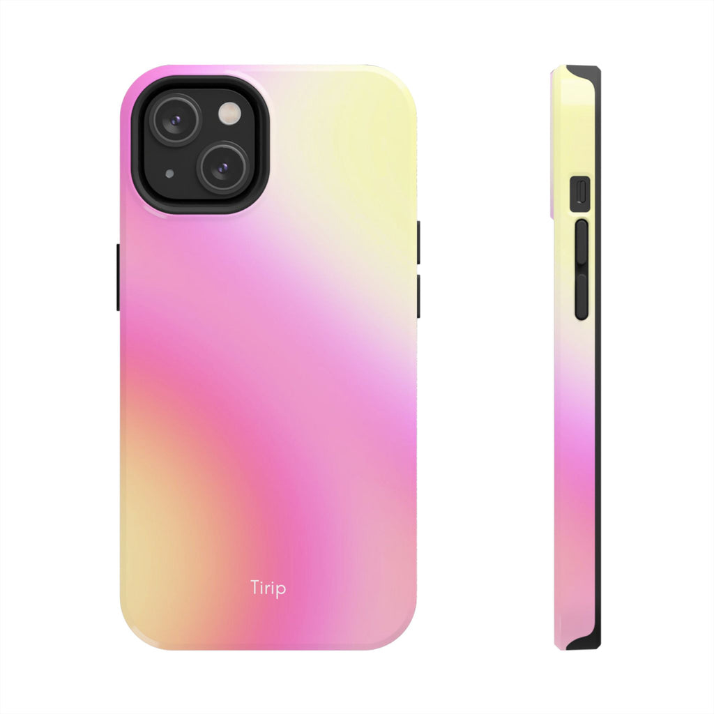 Pink & Yellow Gradient Tough Phone Case