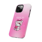 Dynamic Duo Part 1 Pink Bear Tough Phone Case