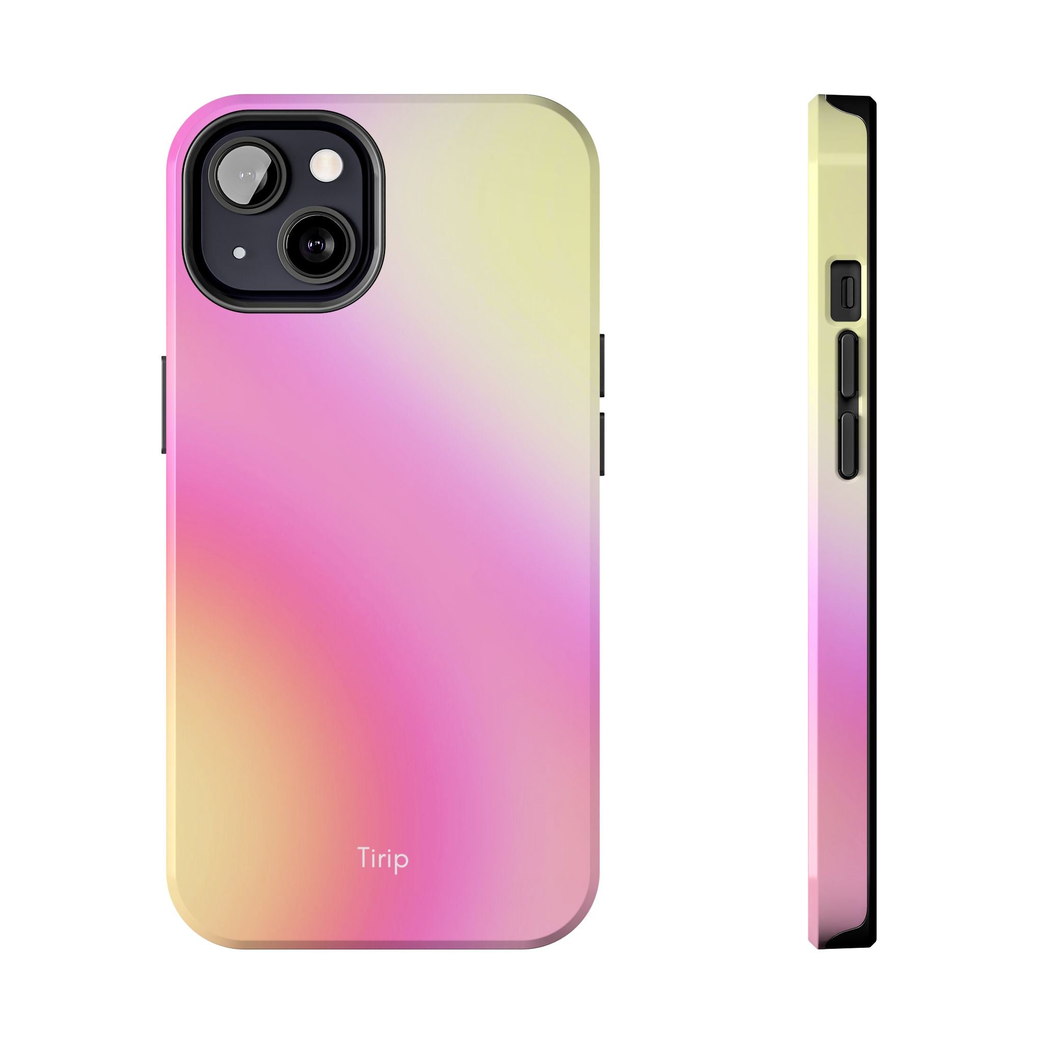 Pink & Yellow Gradient Tough Phone Case