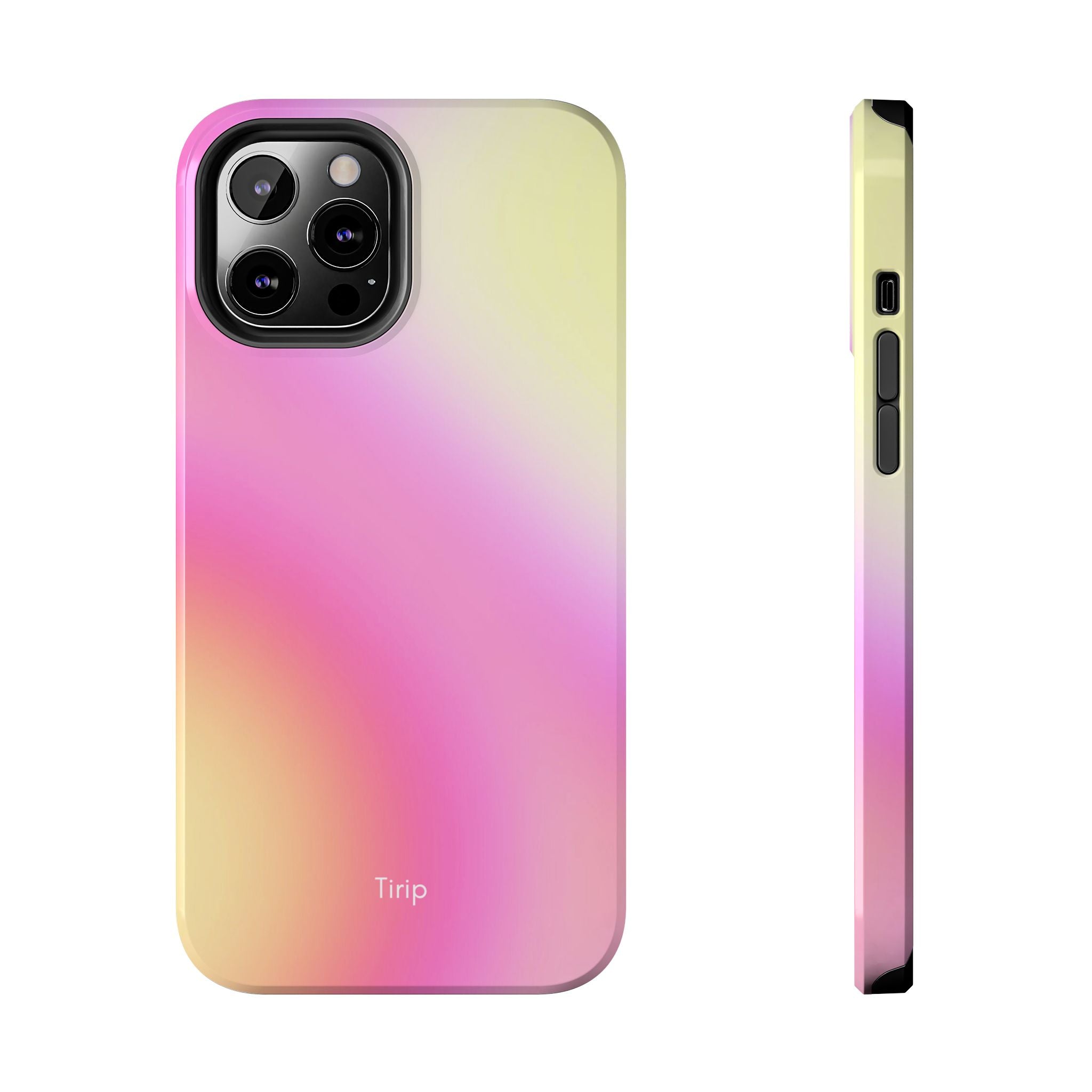 Pink & Yellow Gradient Tough Phone Case