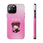 Brown 'Dynamic Duo' Part 2 Cute Bear Tough Phone Case
