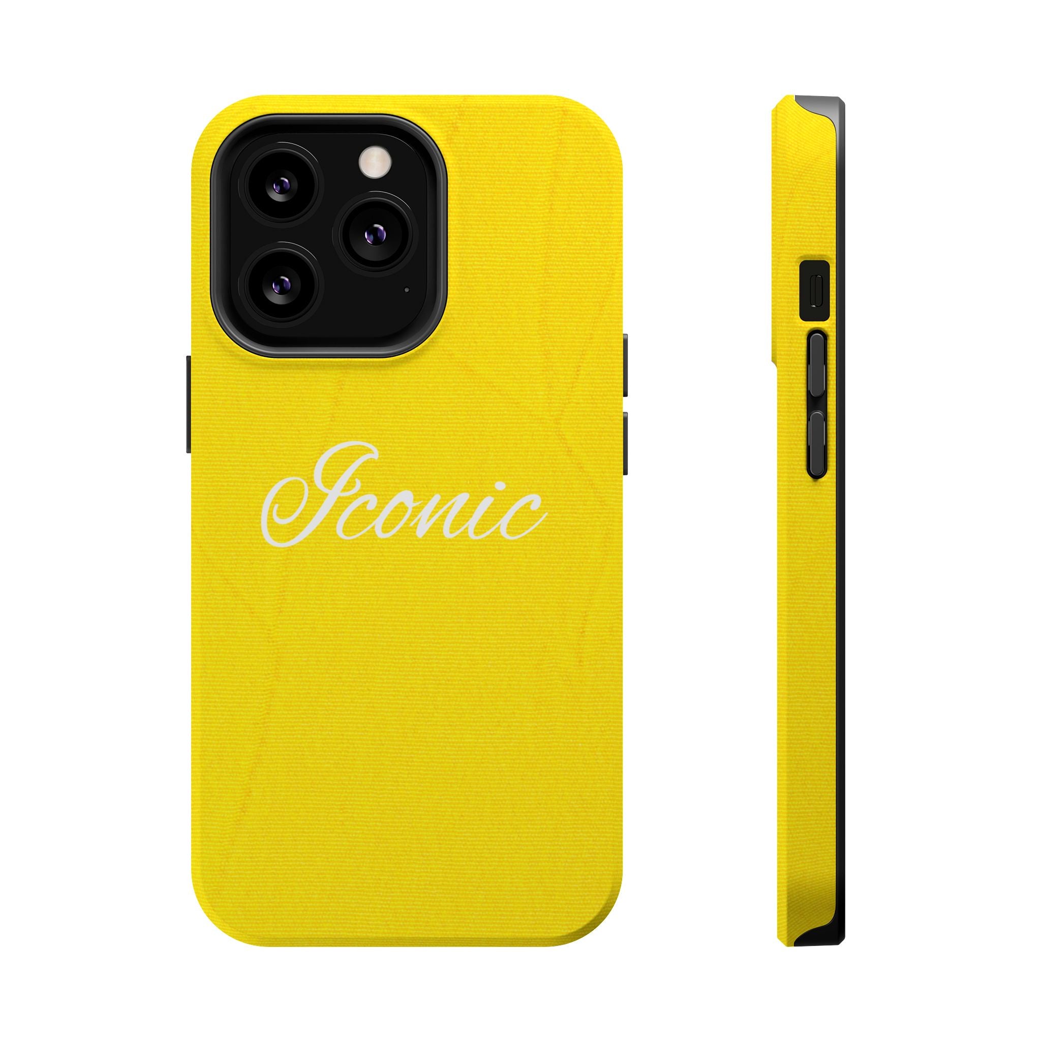 Glossy Iconic Yellow Magnetic Phone Case