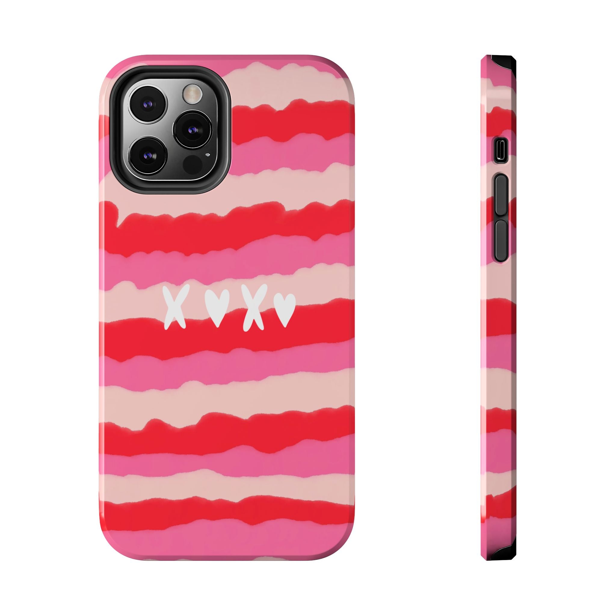 XOXO Stripe Tough Phone Case