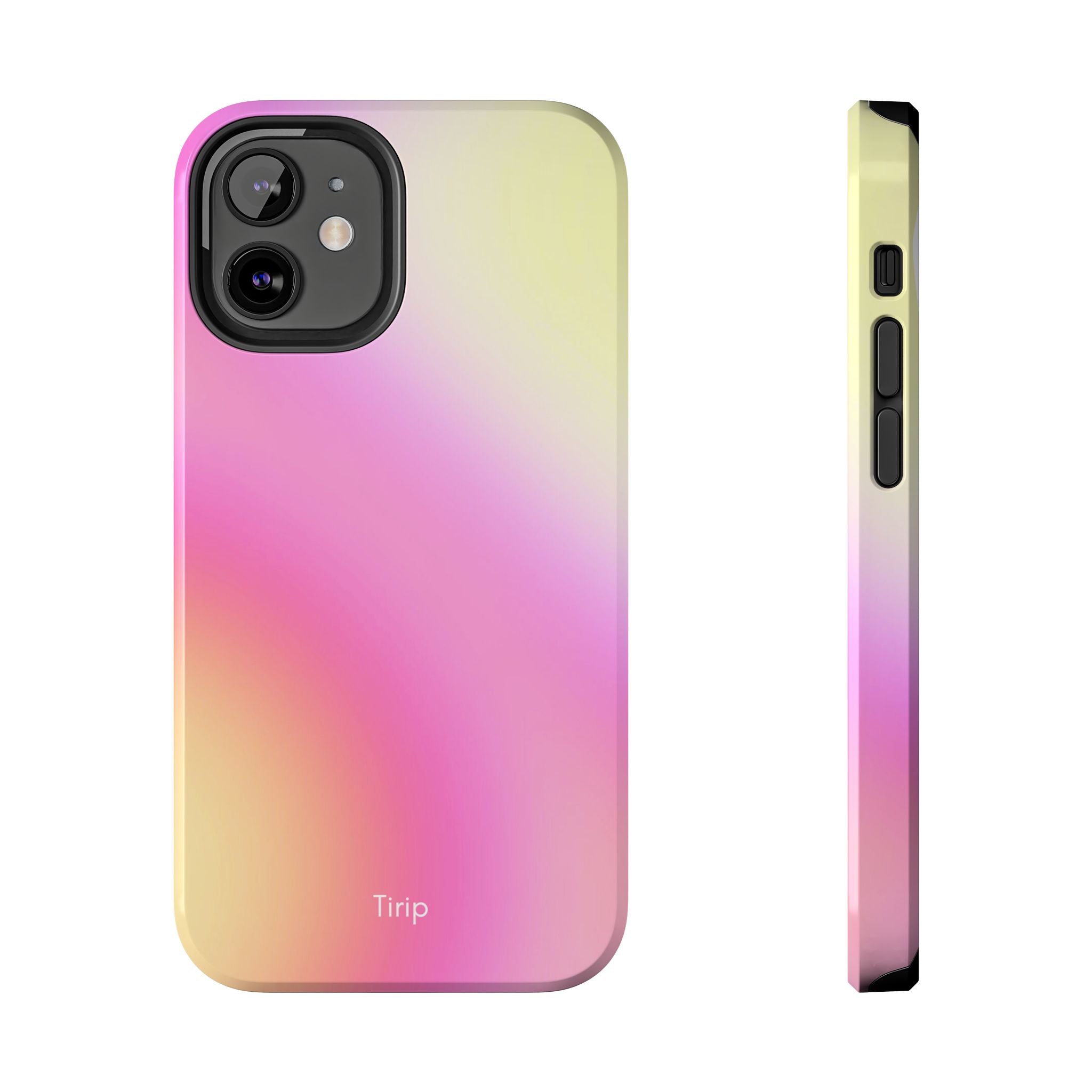 Pink & Yellow Gradient Tough Phone Case