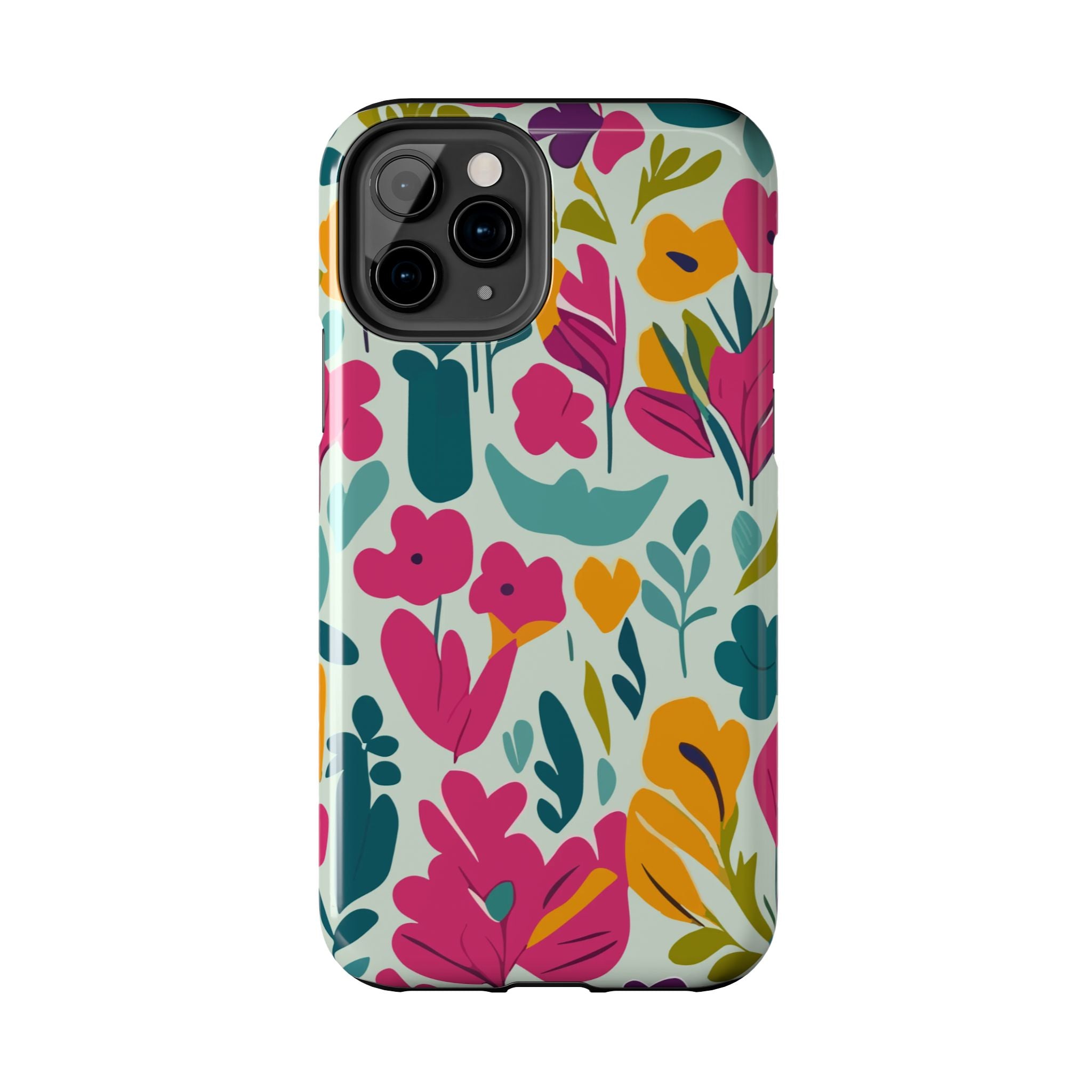Floral Splash Tough Phone Case