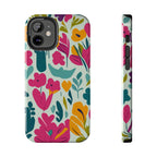 Floral Splash Tough Phone Case