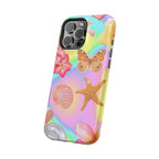 Tropical Seashell Magnetic Impact Resistant Phone Case