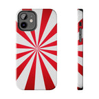 Red Burst Tough Phone Case