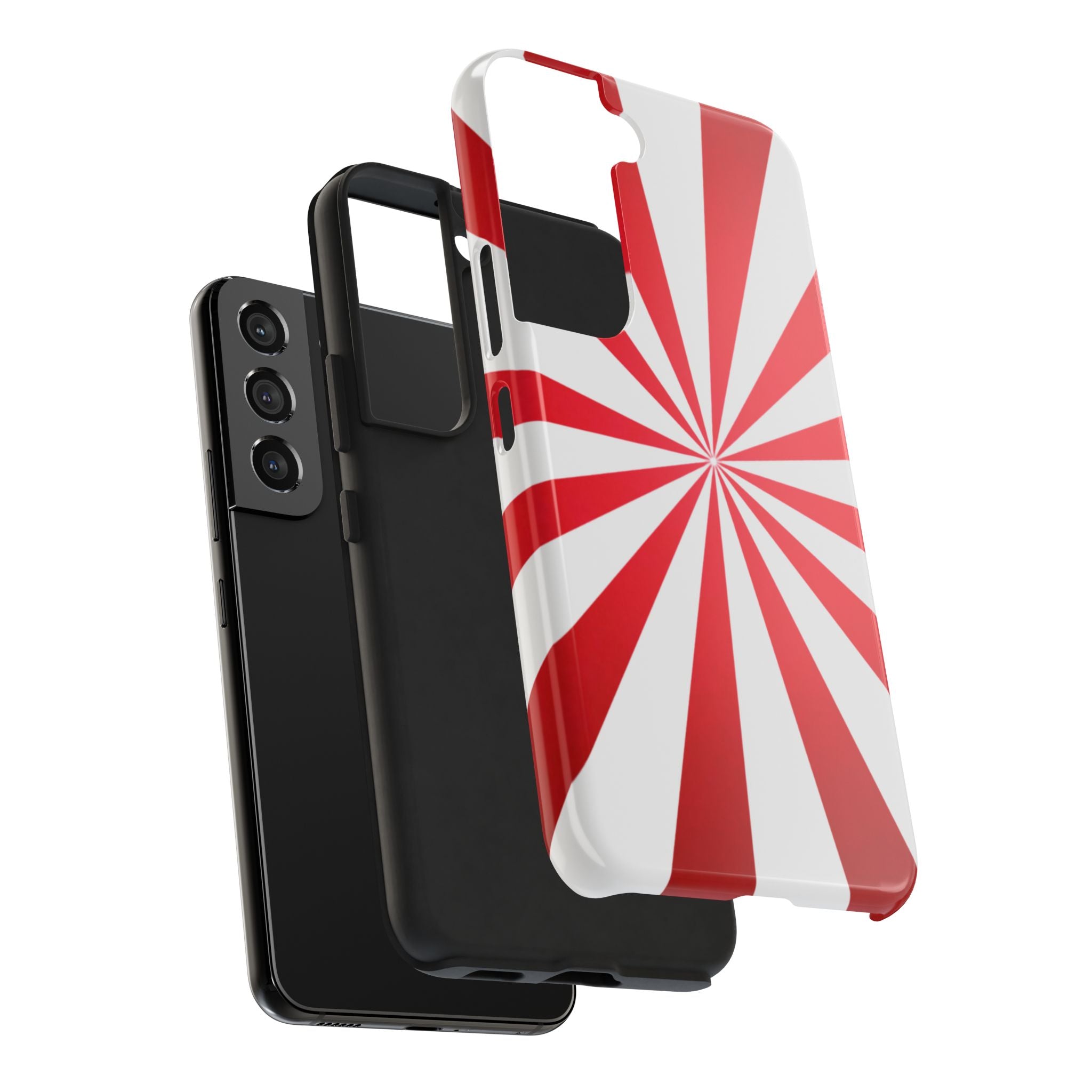 Red Burst Tough Phone Case