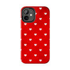 I’m Yours Red Heart Pattern Tough Phone Case