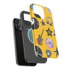 Yellow Music Icons MagSafe Phone Case