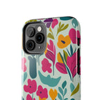 Floral Splash Tough Phone Case