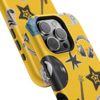 Yellow Music Icons MagSafe Phone Case