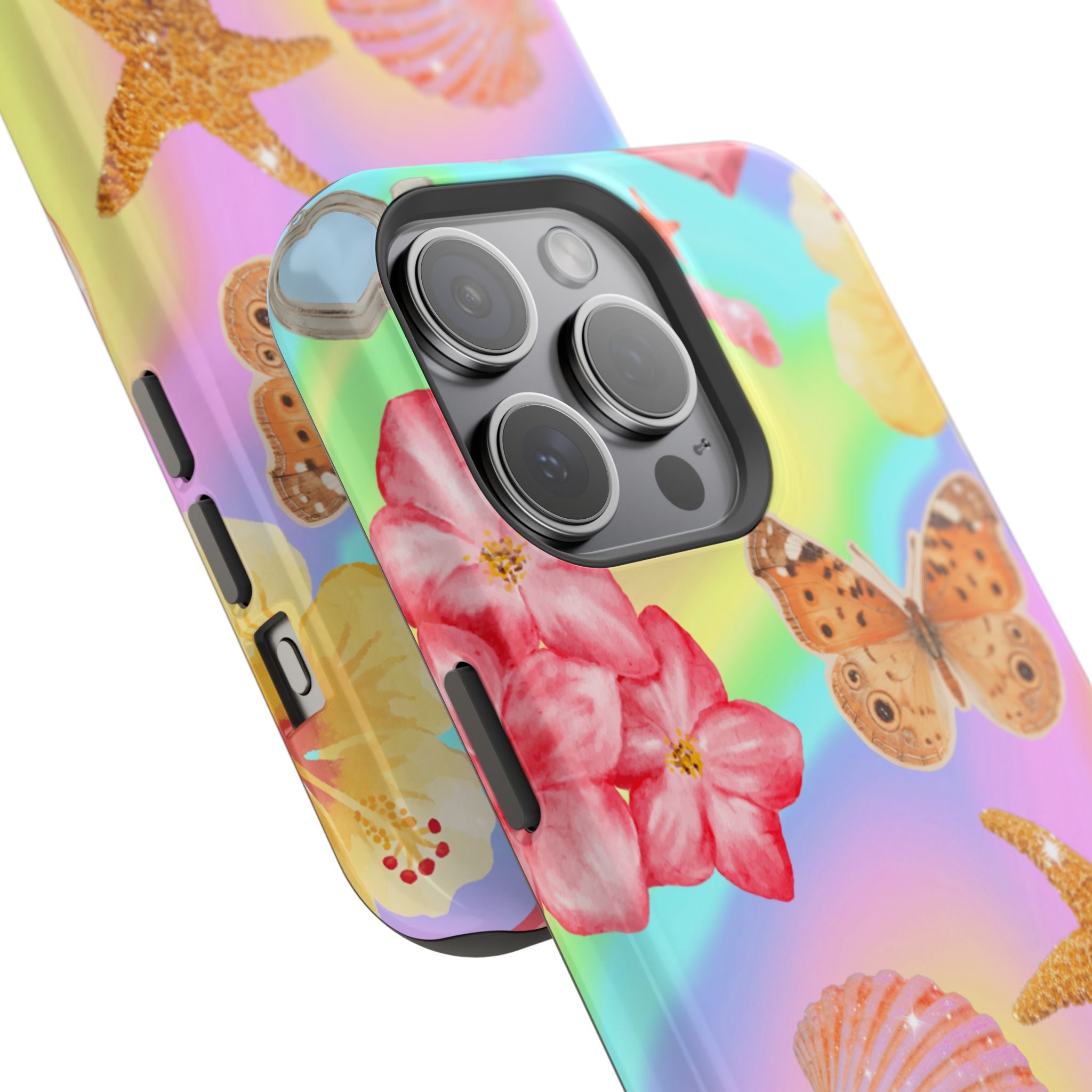 Tropical Seashell Magnetic Impact Resistant Phone Case